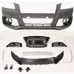 KITT Tuning - 🚘Front Bumper suitable for AUDI A3 8P Facelift (2009-2012)  RS3 Design! 💻More INFO at: www.carpartstuning.com 💥 🛫Shipping  Worldwide🛬 #audi #audilife #audia3 #a3 #rs3 #frontbumper #tuning  #carpartstuning #kitttuning #kittretrofit #bykitt